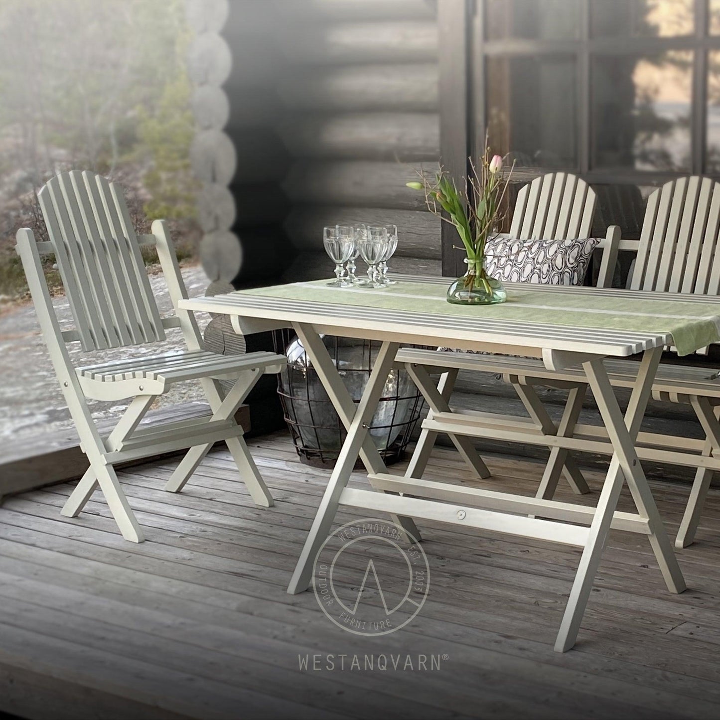 Arm Bench Veranda - Westanqvarn