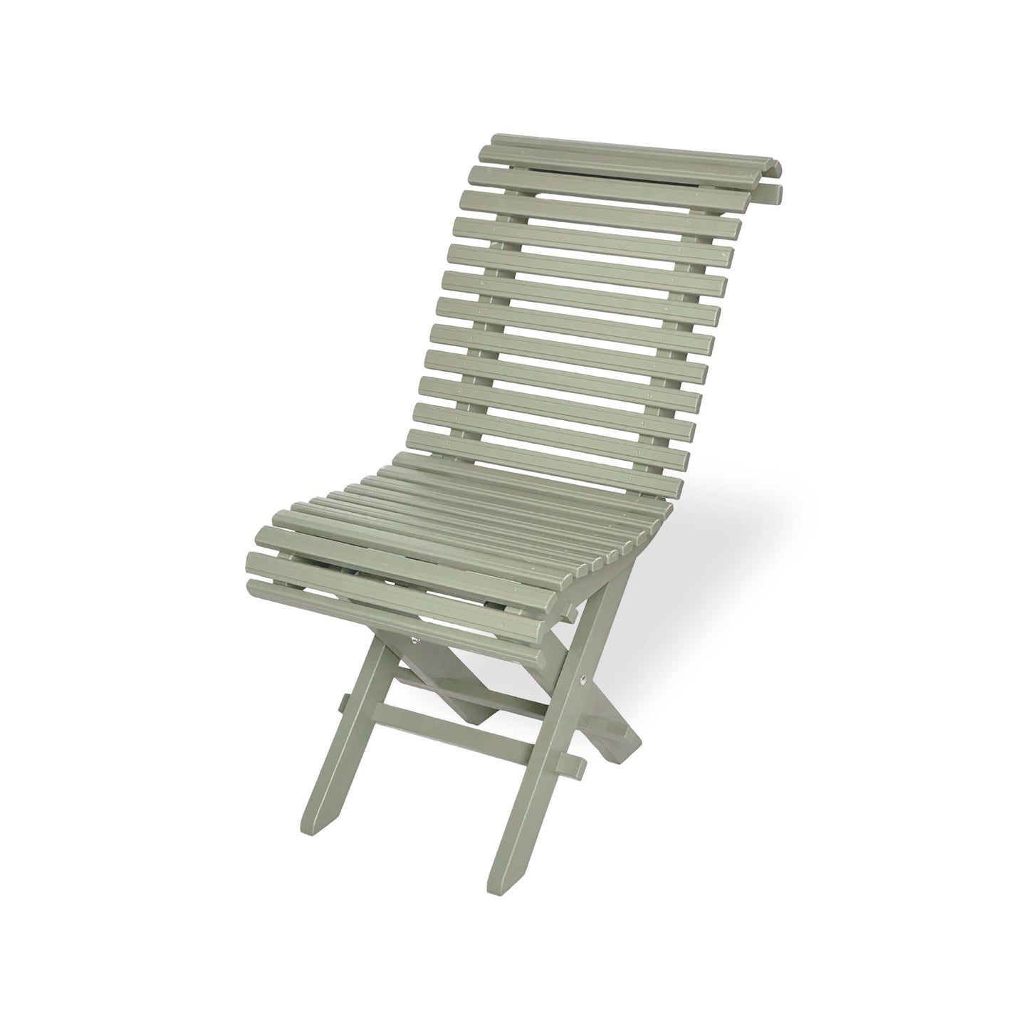 Trädgårdsstol Sundborn i antikgrön, handgjord trädgårdsstol i klassisk stil