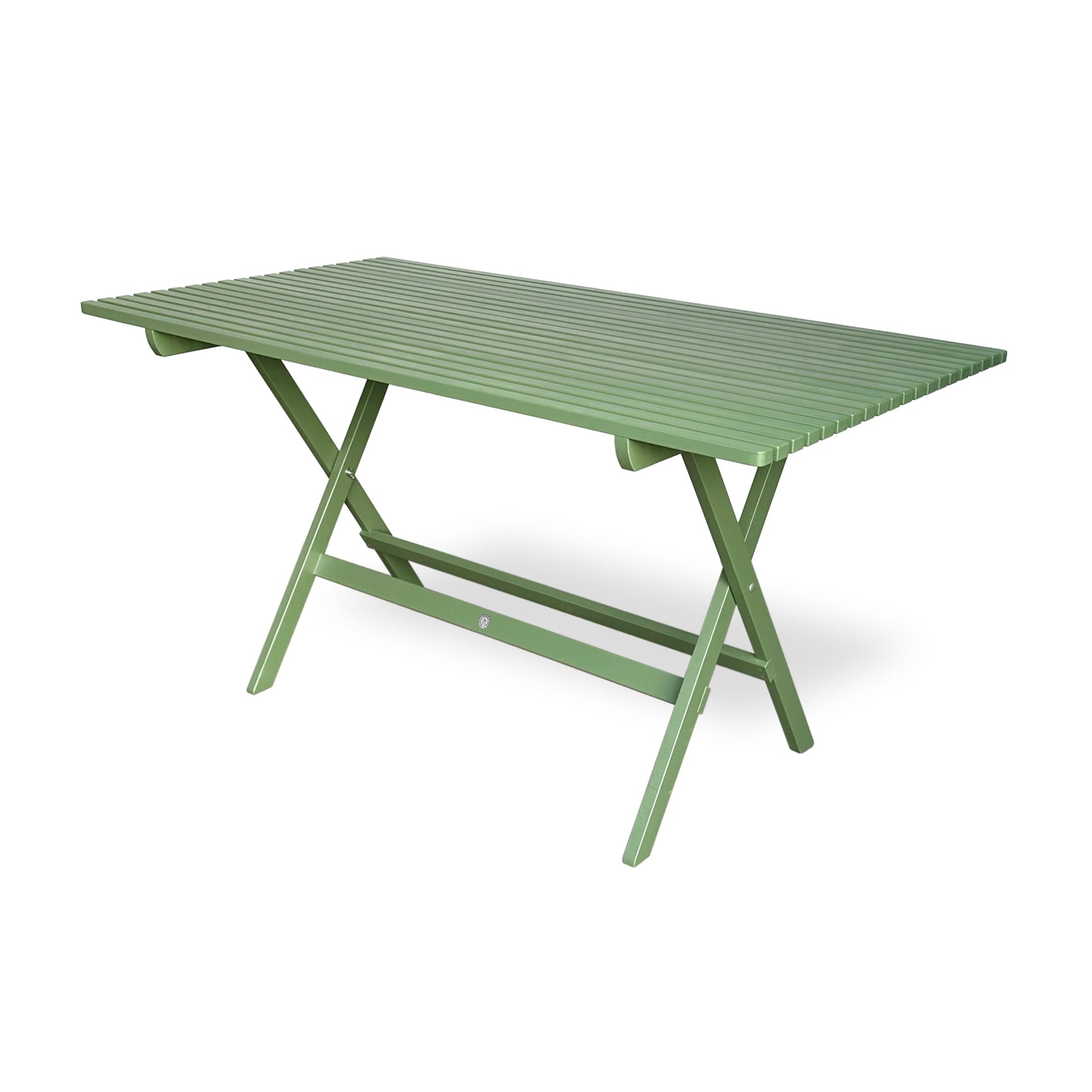 klassiskt trädgårdsbord grön